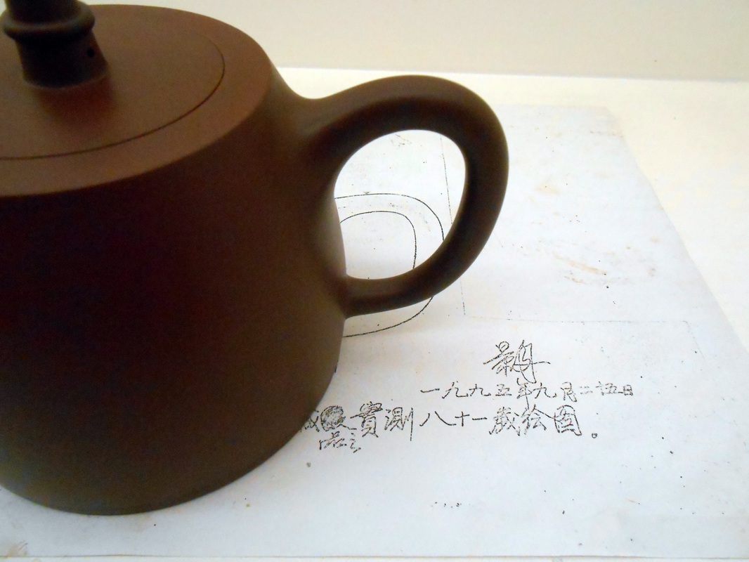 Purple Clay teapot