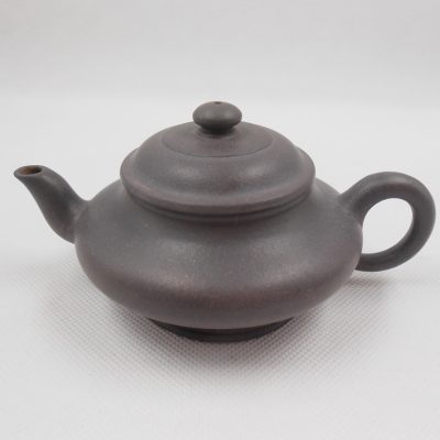 Grey Clay Gao Shu Flat Pot