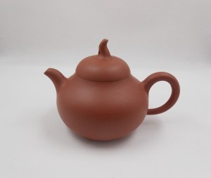 Gourd purple red clay teapot