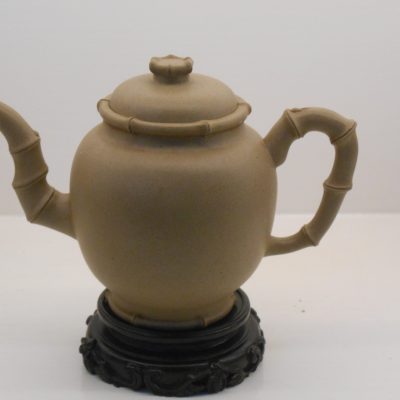 Unique Bamboo Yixing Teapot