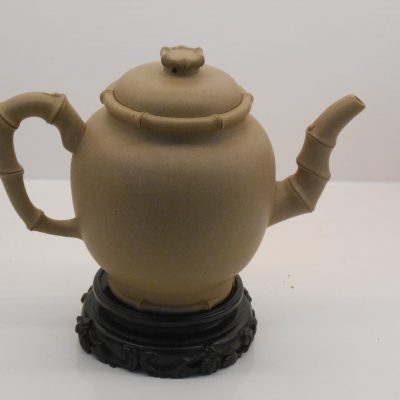 Unique Bamboo Yixing Teapot