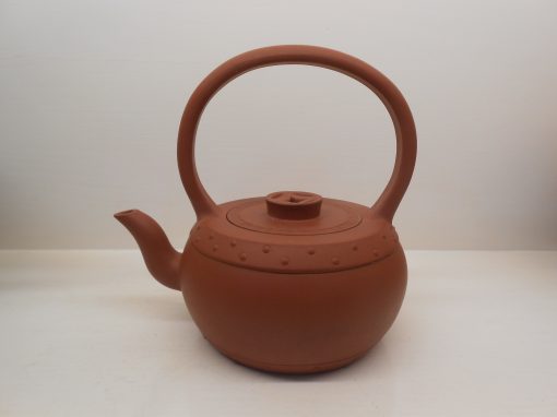 Drum shape Red clay teapot