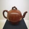 Tall Bamboo Round Yixing Teapot