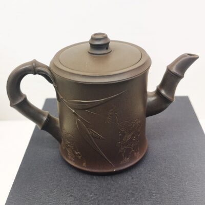 A Blessing from Bamboo teapot (竹报平安壶）